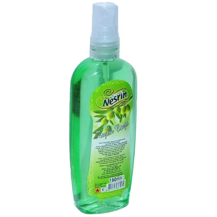Zeytin Çiçeği Kolonyası 60 Derece Pet Şişe Sprey 160 ML