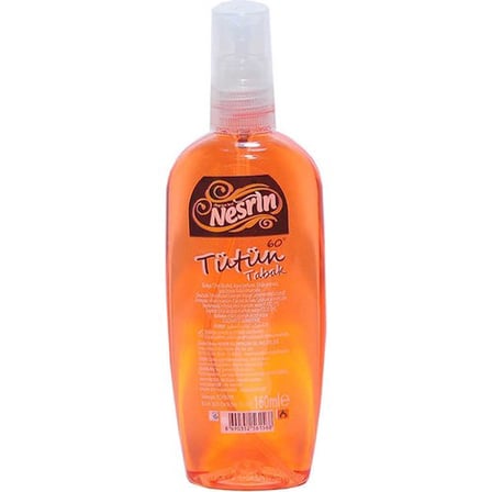 Tütün Kolonyası 60 Derece Pet Şişe Sprey 160 ML