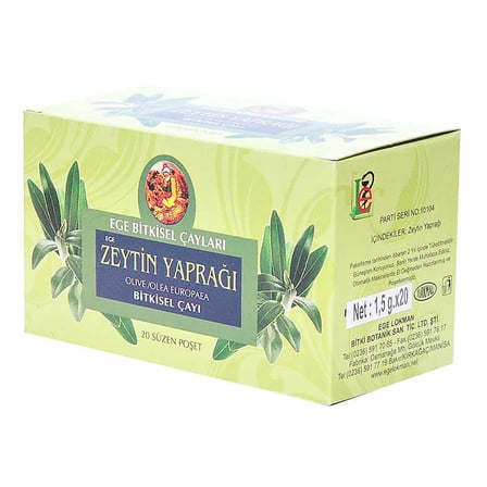 Zeytin Yaprağı Bitki Çayı 20 Süzen Poşet