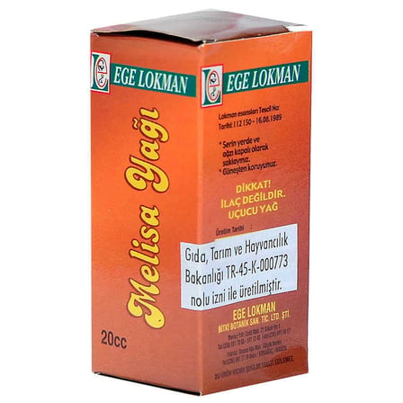 Melisa Yağı 20 cc