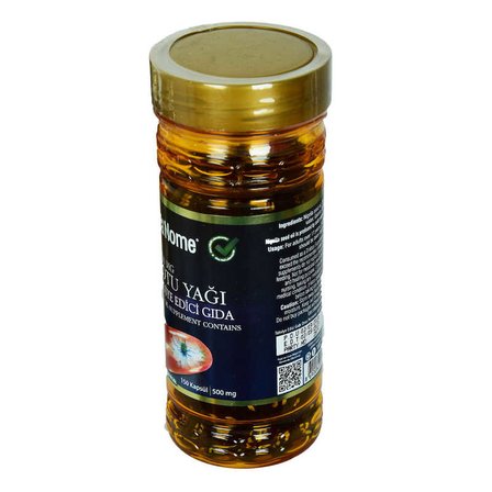 Shiffa Home Çörek Otu Yağı Soğuk Pres 500 Mg x 150 Kapsül