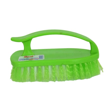 Yaka Fırçası Sembol Plastik Tutma Saplı Fırça Karışık Renk 14 Cm