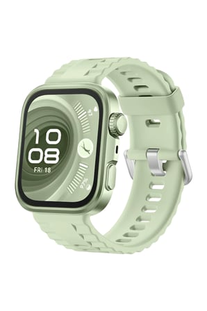 Huawei Fit 4 Nova Silikon Kordon - Açık Yeşil