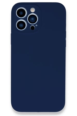 Apple iPhone 13 Pro Uyumlu Kılıf Lansman Legant Silikon - Lacivert
