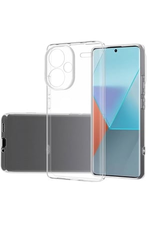 Xiaomi Redmi Note 13 Pro Plus Uyumlu Kilif Lux Seffaf Silikon