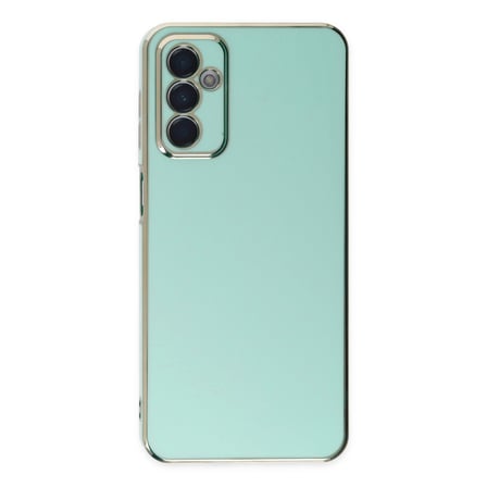 Samsung Galaxy A04S Uyumlu Kılıf Volet Silikon - Açık Yeşil