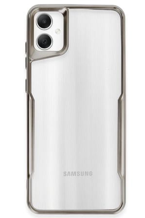 Galaxy A06 Kılıf Boyi Silikon Kapak - Titan Gri
