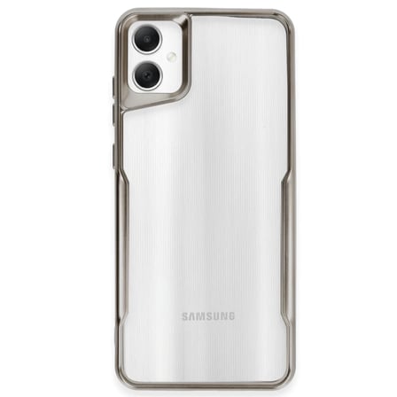 Galaxy A06 Kılıf Boyi Silikon Kapak - Titan Gri