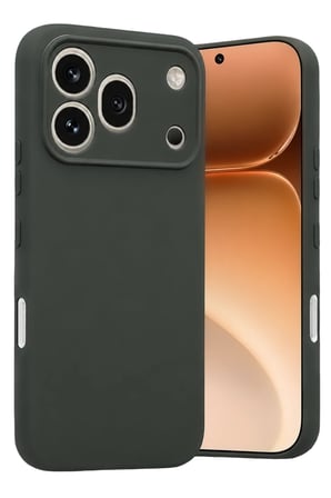 Huawei Honor 600 Pro Uyumlu First Silikon - Koyu Yeşil