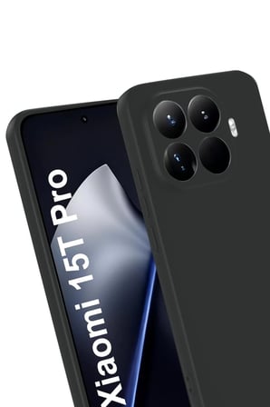 Xiaomi Mi 15T Pro Uyumlu First Silikon - Siyah