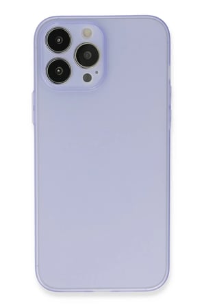 Apple iPhone 13 Pro Max Uyumlu Kılıf Puma Silikon - Mor