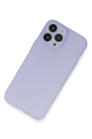 Apple iPhone 13 Pro Max Uyumlu Kılıf Puma Silikon - Mor