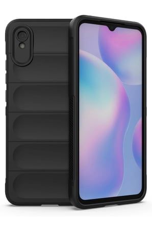 Xiaomi Redmi 9A Uyumlu Kılıf Optimum Silikon - Siyah