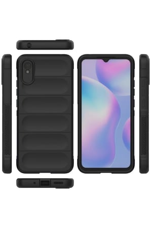 Xiaomi Redmi 9A Uyumlu Kılıf Optimum Silikon - Siyah