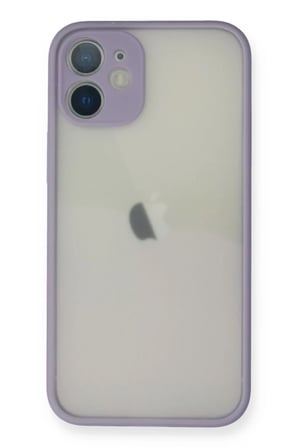 Apple iPhone 11 Pro Max Uyumlu Kılıf Montreal Silikon Kapak - Mor