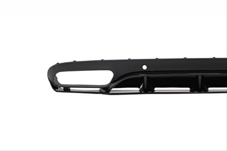 W205 C COUPE IÇIN EDITION 1 DIFÜZÖR & EGZOZ SETI PIANO BLACK (AMG)