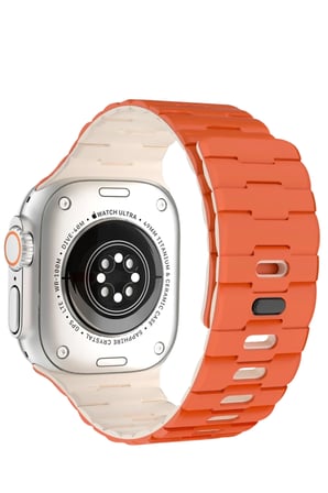 Apple Watch Ultra 49mm Uyumlu Wowen Kordon - Turuncu