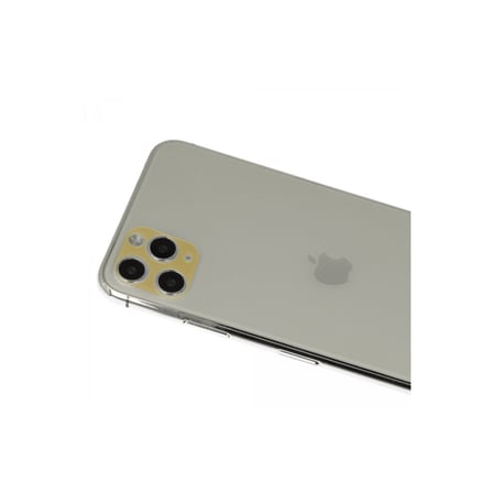 Apple iPhone 11 Pro Max Uyumlu Rainbow Kamera Lens Koruma Cam - Gold