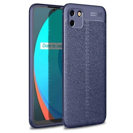 Realme C11 Uyumlu Kılıf Auto Focus Kapak - Lacivert