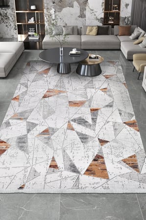 YoudayHomeCollection ROXSTONE Model Oturma Odası Halısı