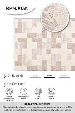 YoudayHomeCollection MARGİN Model Oturma Odası Halısı