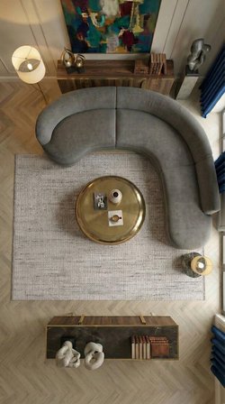 YoudayHomeCollection FUNDA Model Oturma Odası Halısı