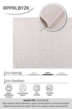 YoudayHomeCollection PARLA Model Oturma Odası Halısı