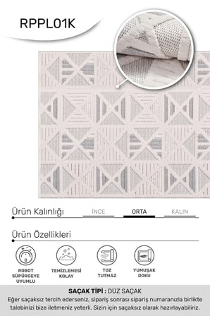 YoudayHomeCollection MASAL Model Oturma Odası Halısı