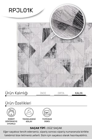 YoudayHomeCollection JALURA Model Oturma Odası Halısı