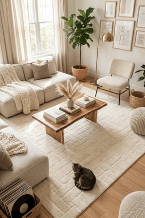 YoudayHomeCollection MODA Model Oturma Odası Halısı