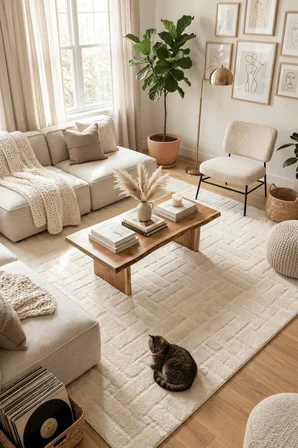 YoudayHomeCollection MODA Model Oturma Odası Halısı