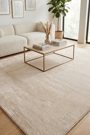 YoudayHomeCollection POLY Peluş Halı Model Oturma Odası Halısı