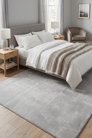 YoudayHomeCollection POLY Peluş Halı Model Oturma Odası Halısı