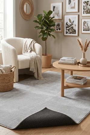 YoudayHomeCollection POLY Peluş Halı Model Oturma Odası Halısı