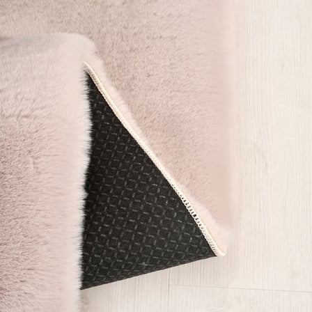 YoudayHomeCollection Tavşan Poly Peluş Halı Model Oturma Odası Halısı