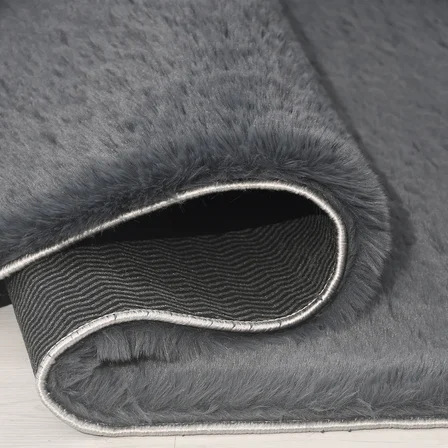 YoudayHomeCollection Tavşan Poly Peluş Halı Model Oturma Odası Halısı