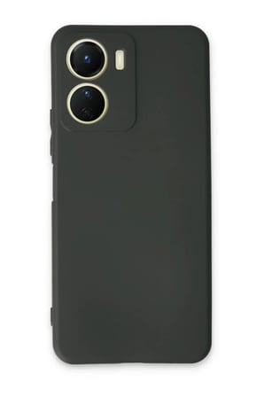 Vivo Y16 Uyumlu Kılıf First Silikon - Koyu Yeşil