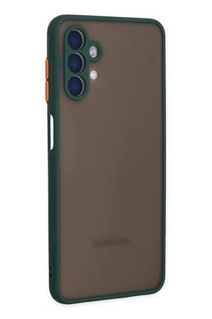 Samsung Galaxy A04S Uyumlu Kılıf Montreal Silikon Kapak - Yeşil