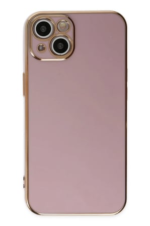 Apple iPhone 14 Uyumlu Kılıf Volet Silikon - Mor