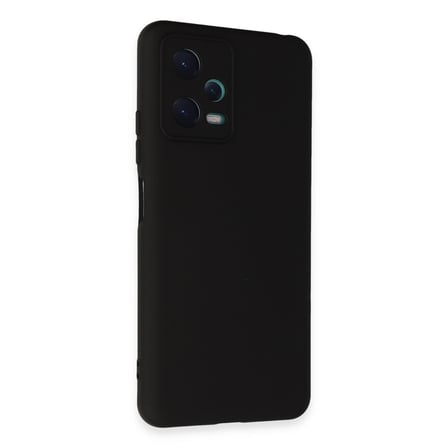 Xiaomi Redmi Note 12 5G Uyumlu Kılıf Nano içi Kadife Silikon - Siyah