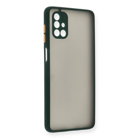 Samsung Galaxy M51 Uyumlu Kılıf Montreal Silikon Kapak - Yeşil