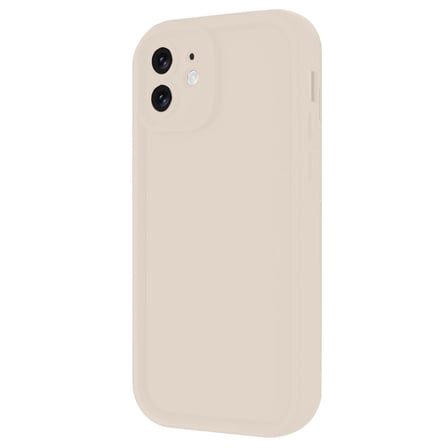 Apple iPhone 11 Uyumlu Kılıf Viera Silikon - Krem