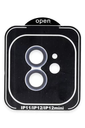Joko Apple iPhone 11 Uyumlu PVD Metal Kamera Lens - Mavi