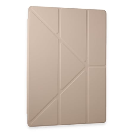 Samsung Galaxy X910 Tab S9 Ultra 14.6 Kılıf Kalemlikli Mars Tablet Kılıfı - Rose Gold