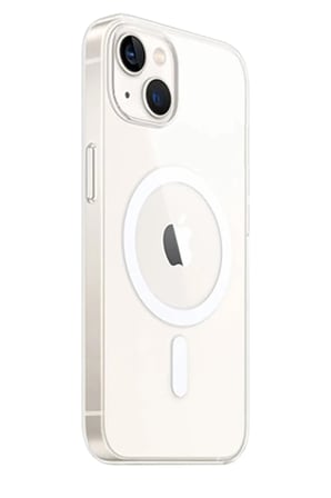 Apple iPhone 15 Plus Uyumlu Kılıf Magneticsafe Şeffaf Silikon - Şeffaf