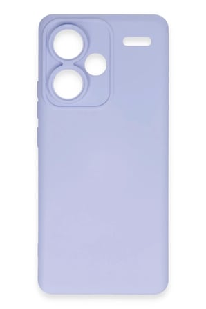 Xiaomi Redmi Note 13 Pro Plus Uyumlu Kılıf Nano içi Kadife Silikon - Lila