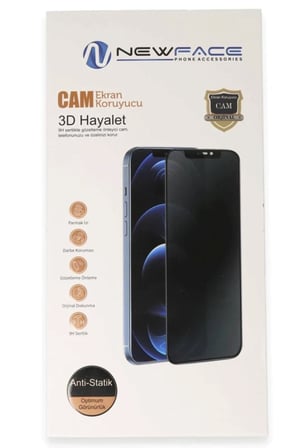 Apple iPhone 14 Pro 3D Antistatik Hayalet Cam Ekran Koruyucu