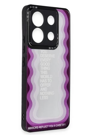 Xiaomi Redmi Note 13 Pro 5G Uyumlu Kılıf Mirror Desenli Kapak - Mirror - 5
