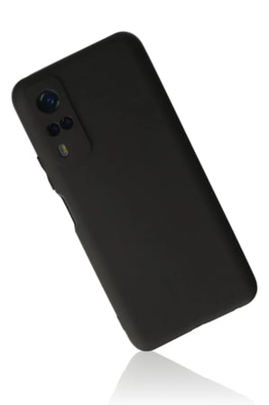 Vivo Y53S Uyumlu Kılıf First Silikon - Siyah
