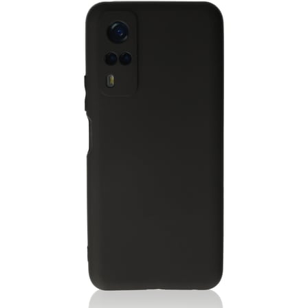 Vivo Y53S Uyumlu Kılıf First Silikon - Siyah